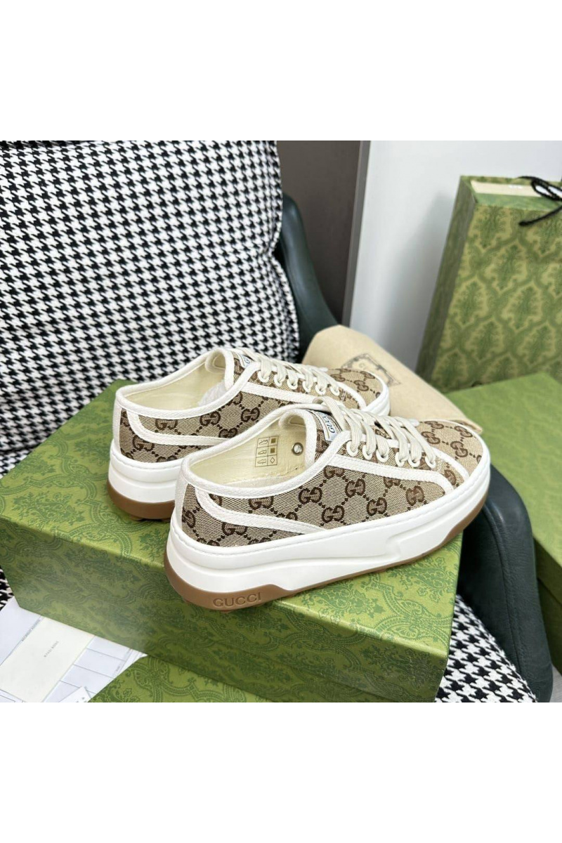 Gucci Женские кроссовки Tennis 1977 premium