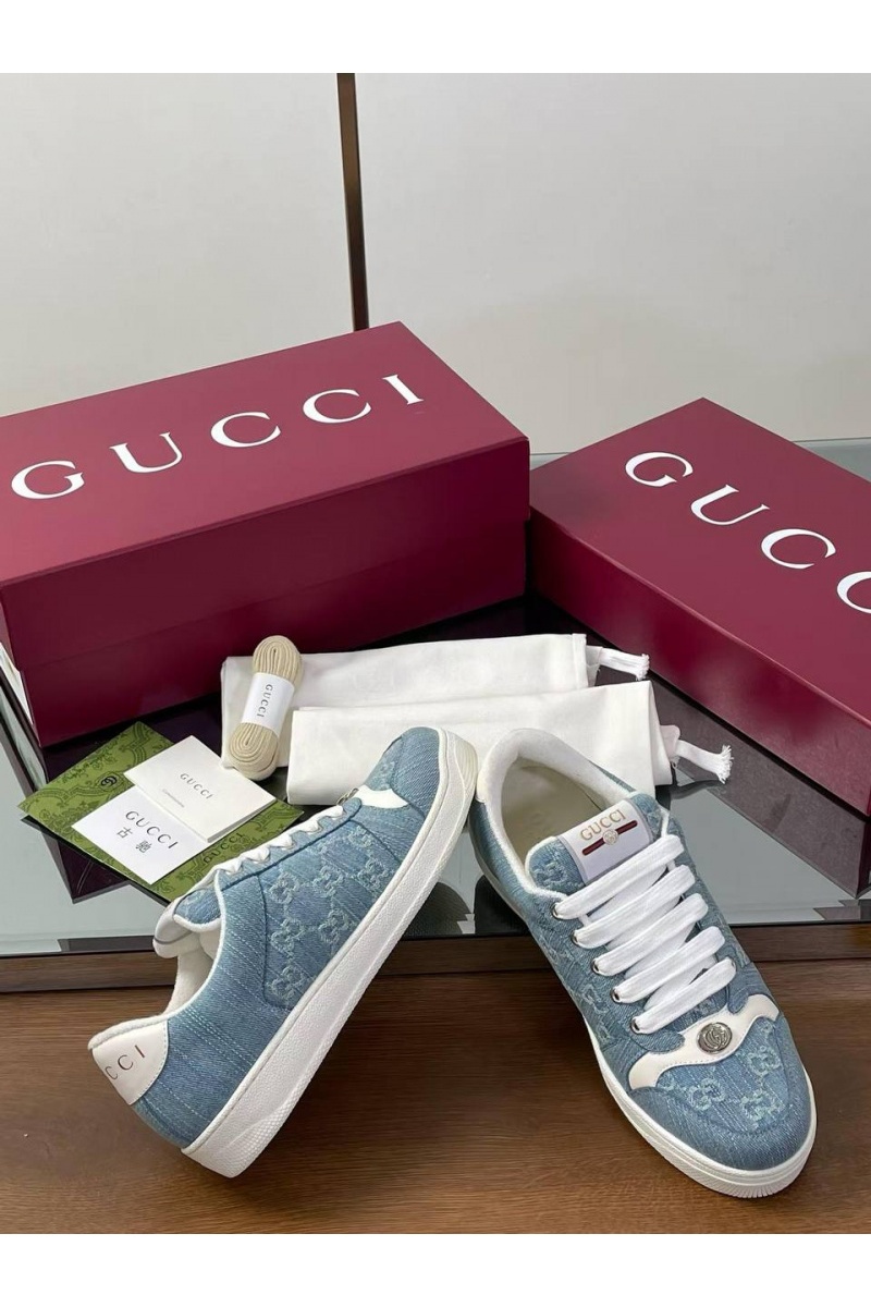 Gucci Женские кроссовки GG Interlocking