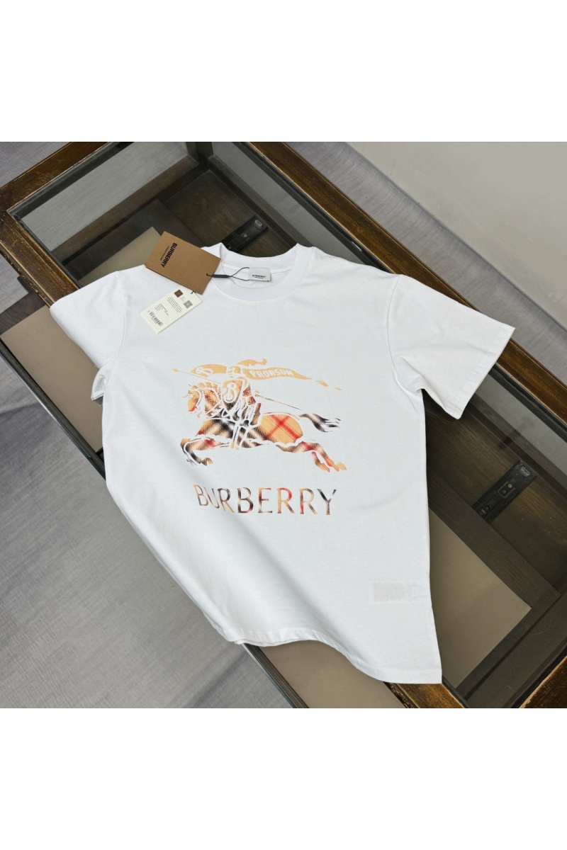 Burberry Мужская белая футболка premium