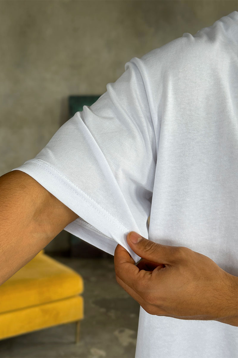 Balenciaga Оверсайз футболка Paris - White