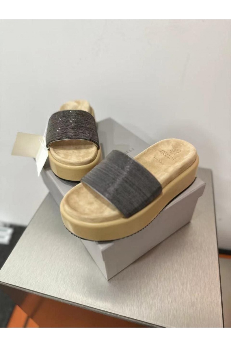 Brunеllо Сuсinеlli Женские шлёпанцы Premium 