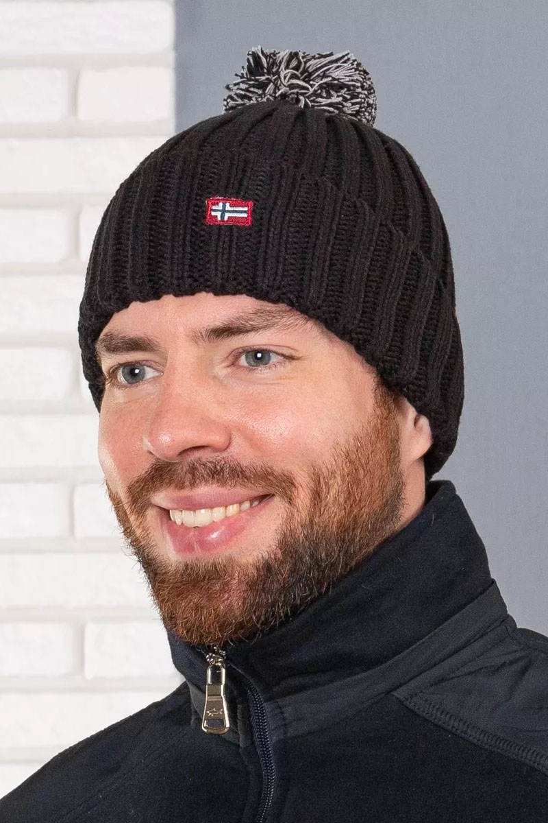 Napapijri Шапка чёрного цвета Semiury