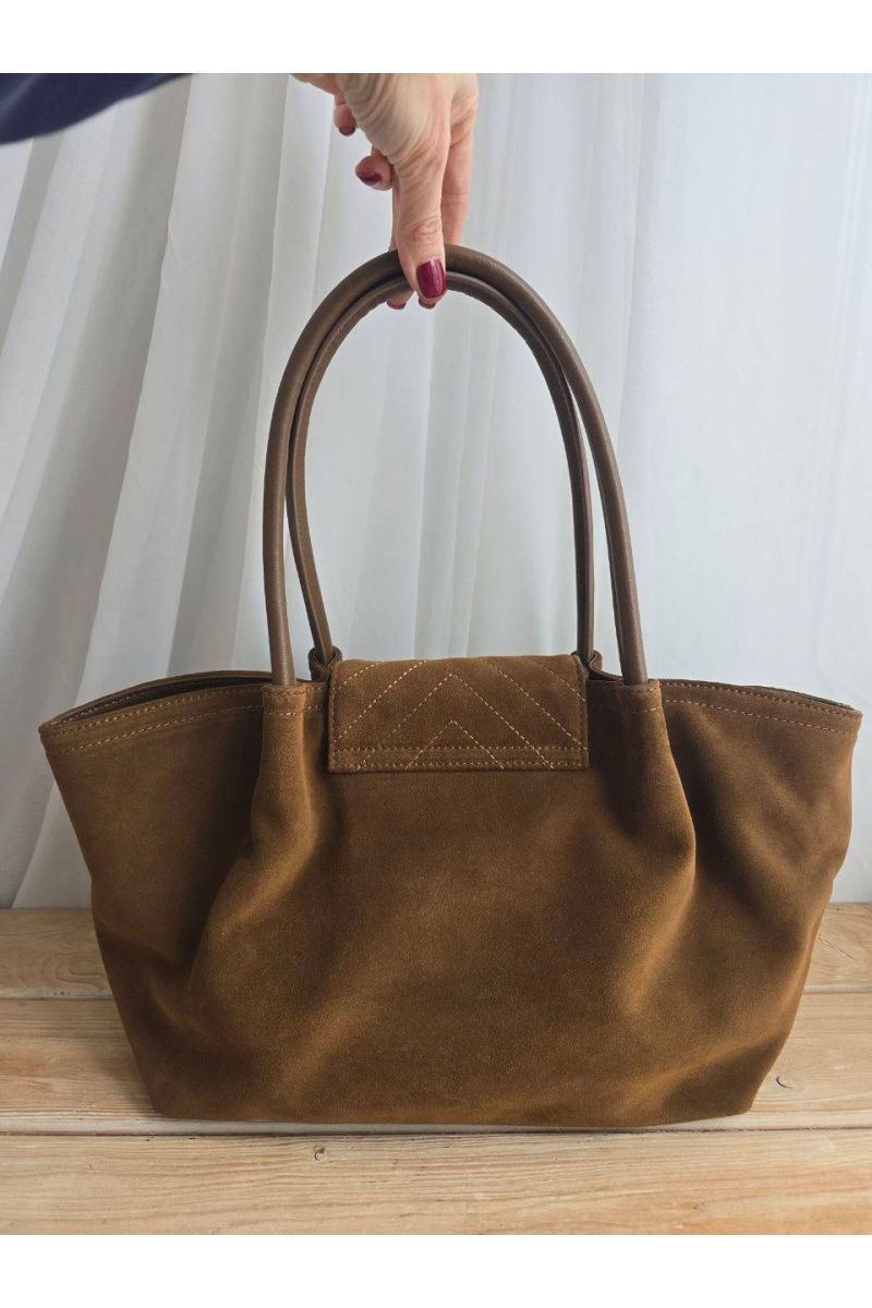 Yves Saint Laurent Замшевая сумка Le 5 a 7 40x22