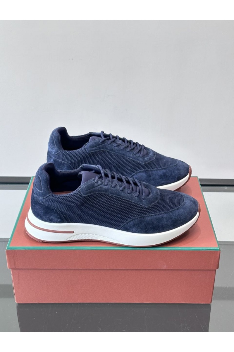 Loro Piana Мужские кроссовки Week End Walk - Navy