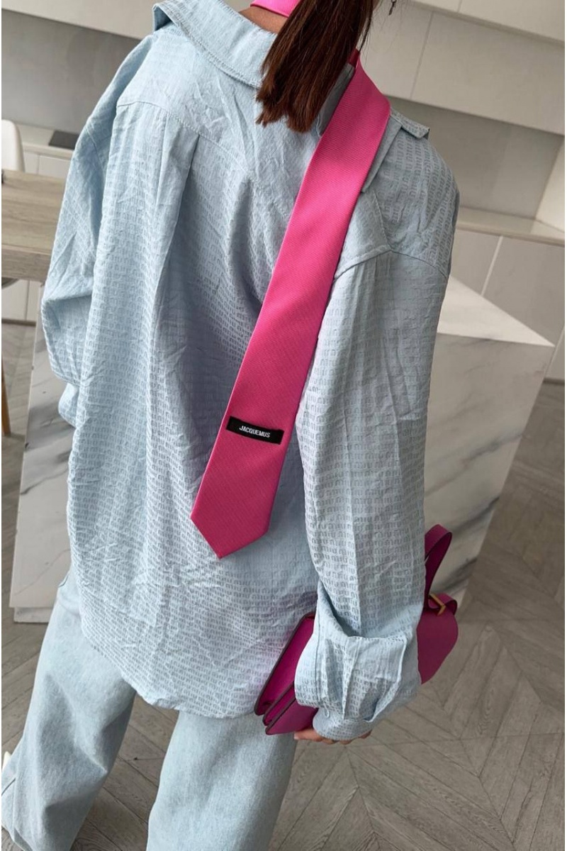 Designer Clothing Галстук Jacquemus розового цвета