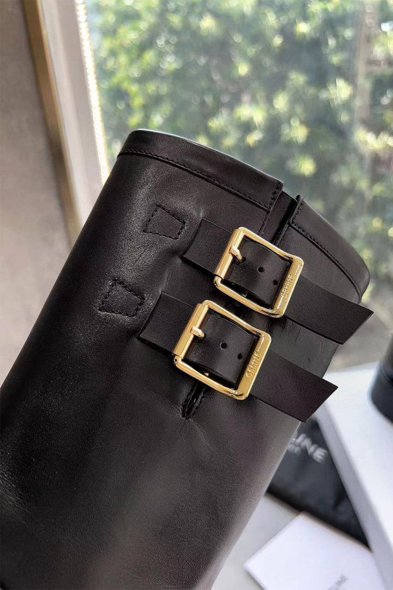 Celine Женские сапоги из кожи 