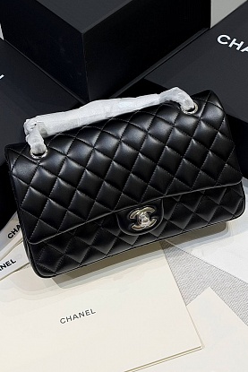 Кожаная сумка Classic Flap premium 25x13x7 см (8 расцветок)