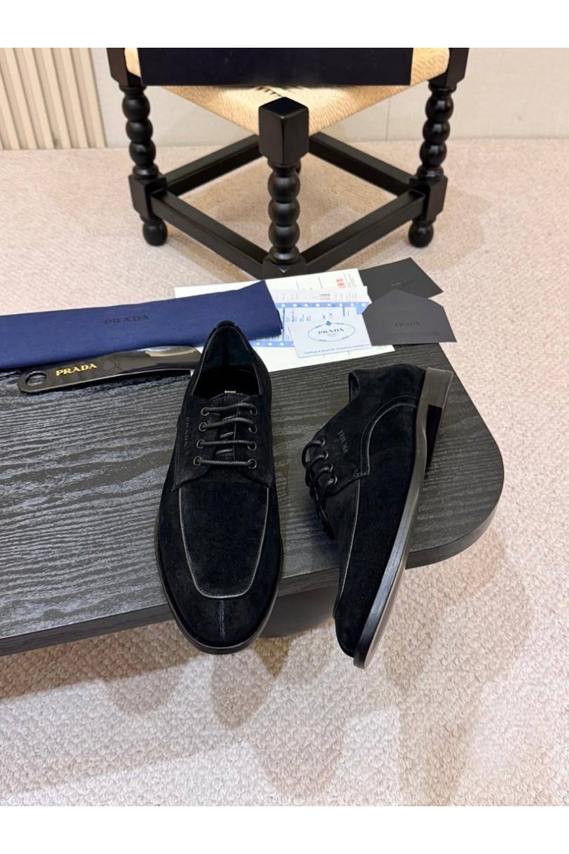Prada Мужские замшевые ботинки 