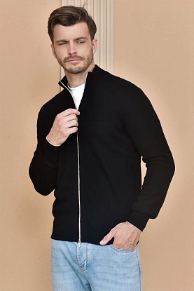Кашемировый свитер Premium - Black