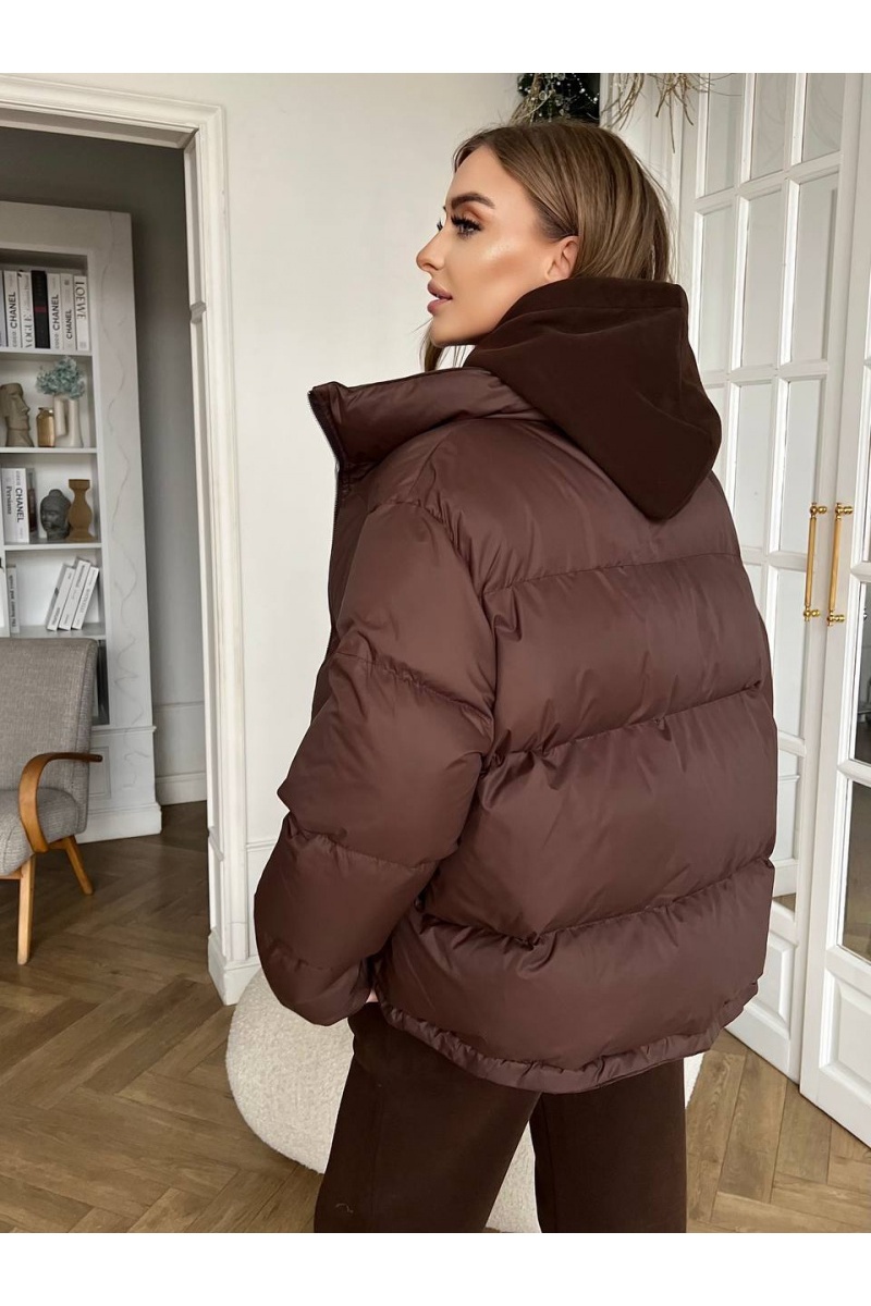 Loewe Женский костюм тройка на флисе Premium - Chocolate