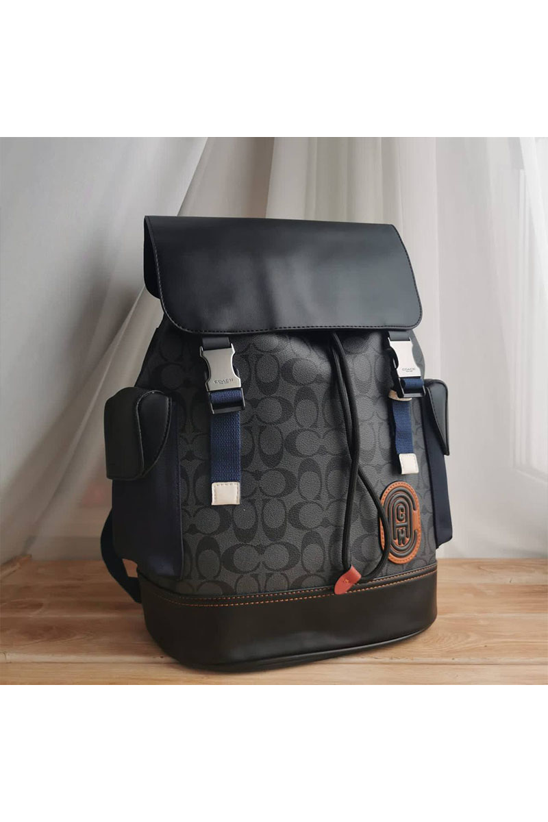 Coach Кожаный рюкзак Coach Rivington 40x30 см