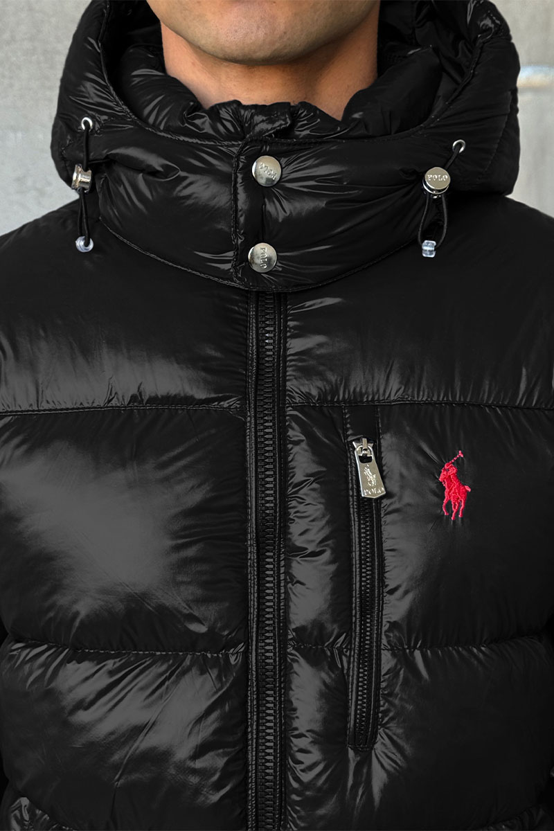 Polo Ralph Lauren Куртка чёрного цвета pony-embroidered