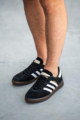 Кроссовки Handball Spezial - Black / Gum / White