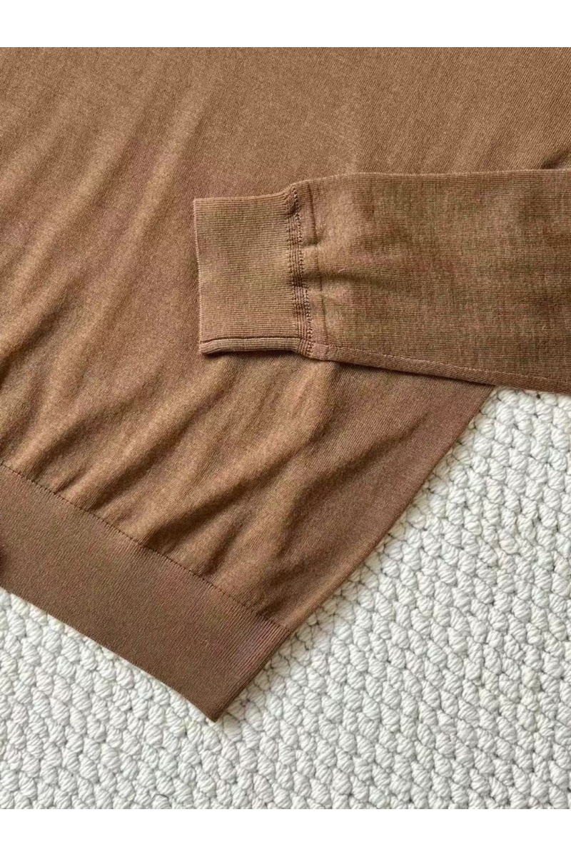 Loro Piana Поло с длинным рукавом Premium - Caramel