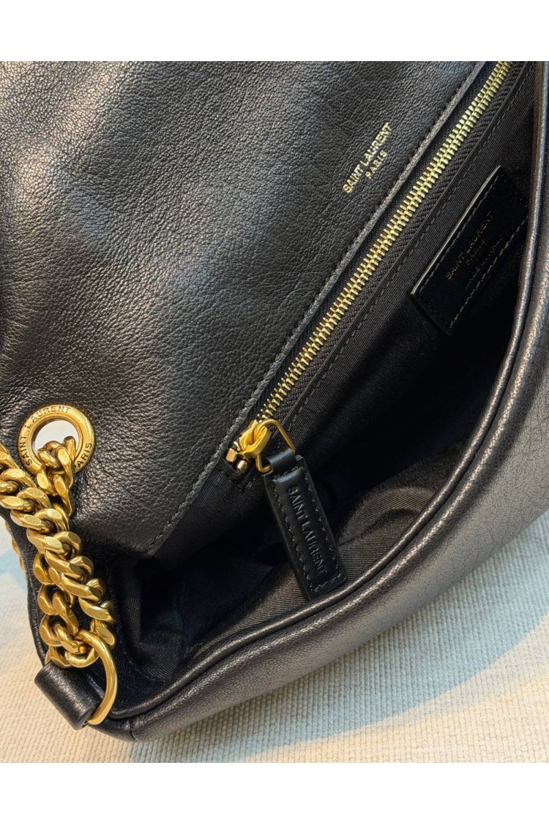 Yves Saint Laurent Кожаная сумка Calypso premium 30x12x5 см