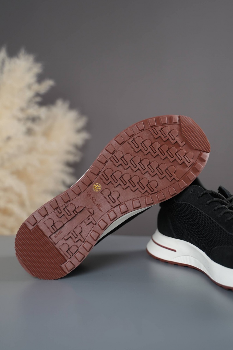 Loro Piana Мужские кроссовки Week End Walk - Black