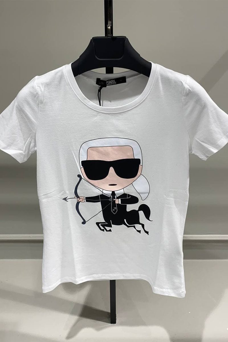 Company КL Женская белая футболка "Sagittarius"