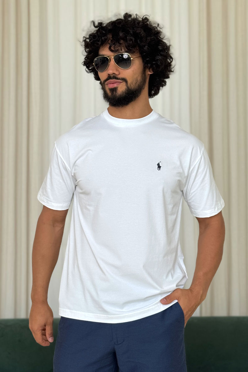 Polo Ralph Lauren Мужская белая футболка 