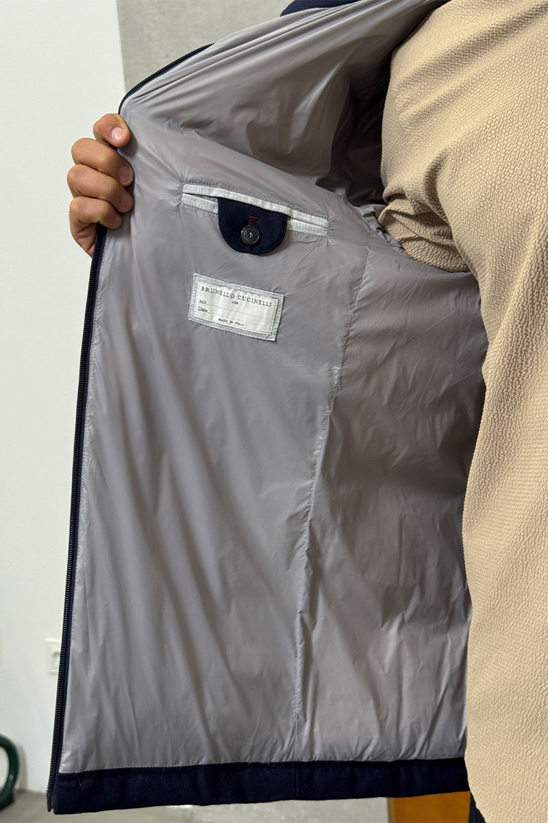 Brunеllо Сuсinеlli Мужской пуховик Premium - Navy