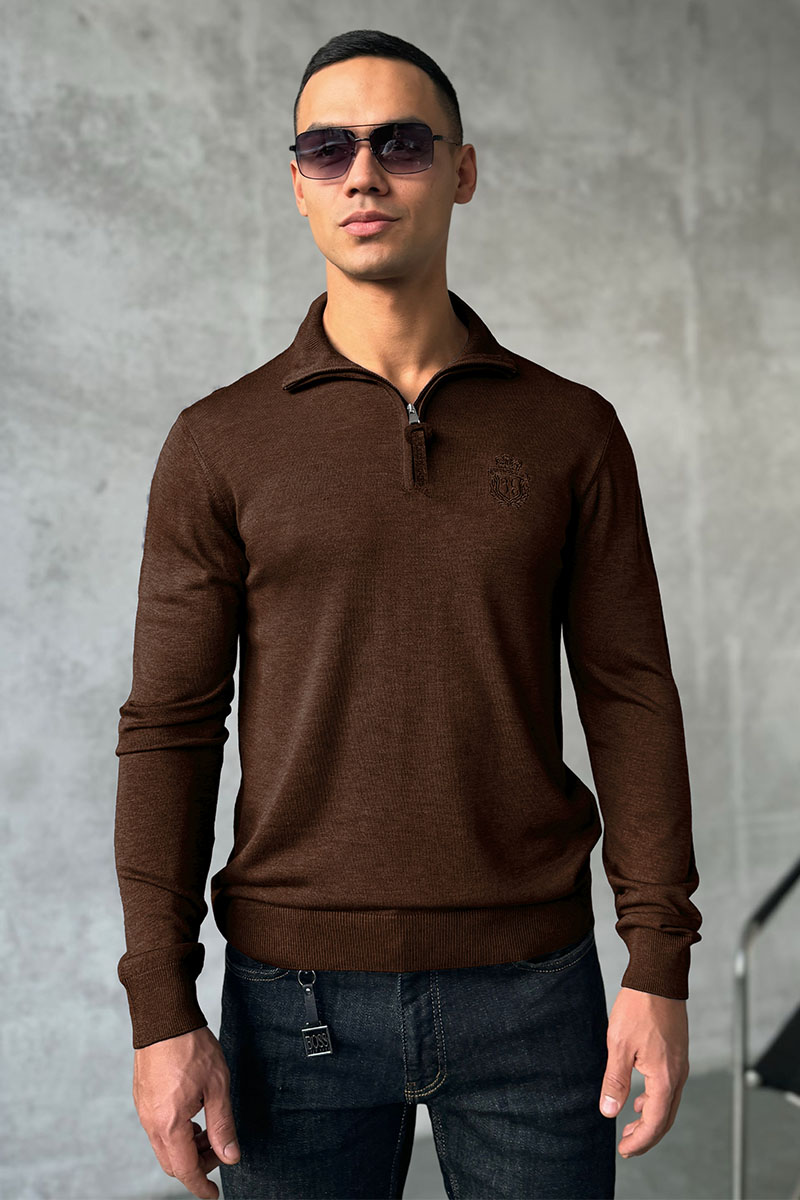 Billionaire Мужская кофта zip-up - Brown 