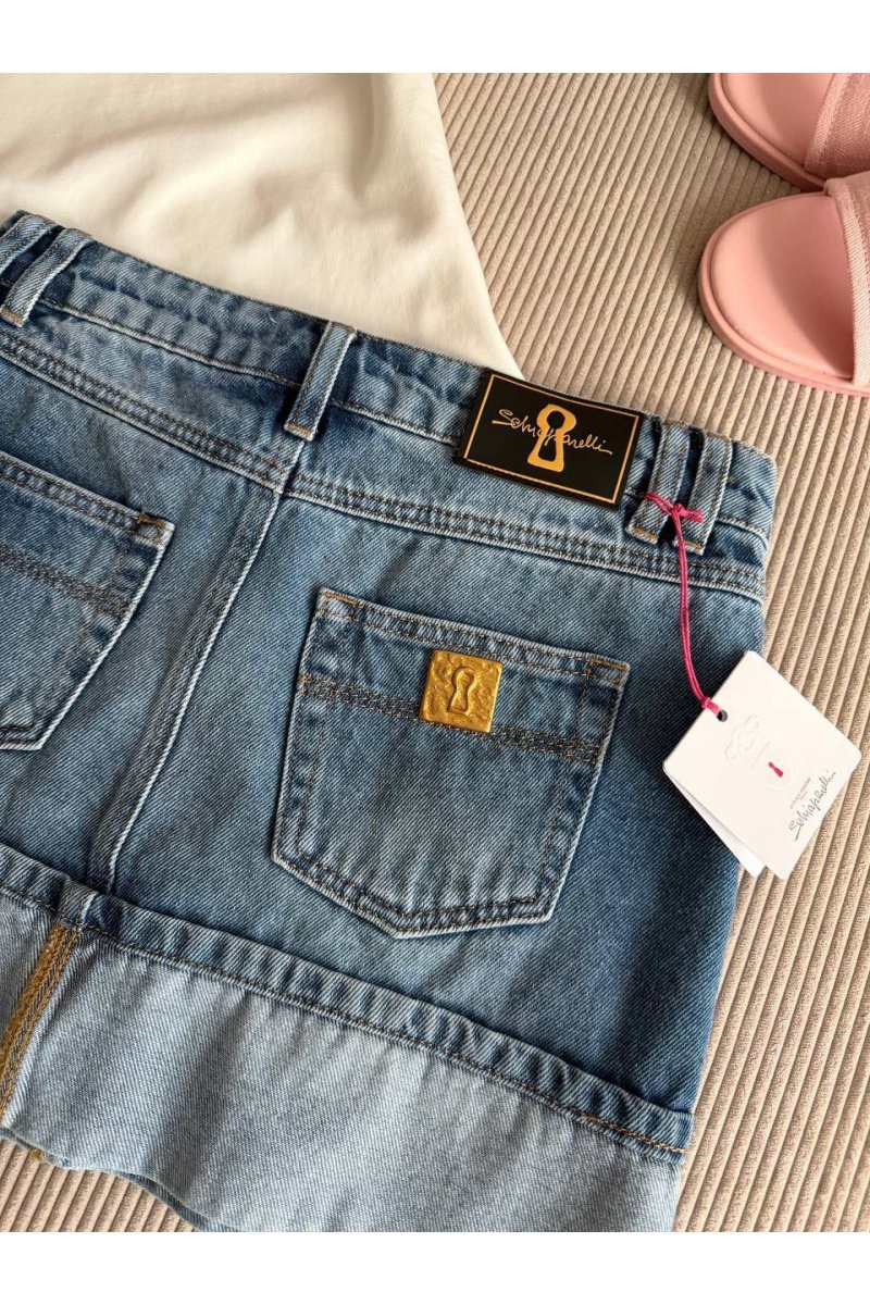 Schiaparelli Женская джинсовая юбка premium