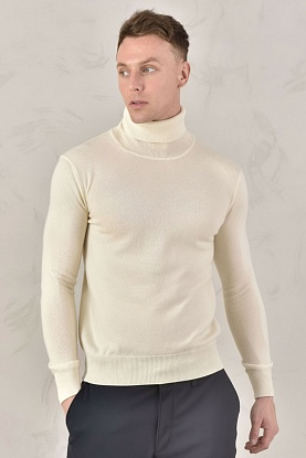 Мужская водолазка Premium - Beige