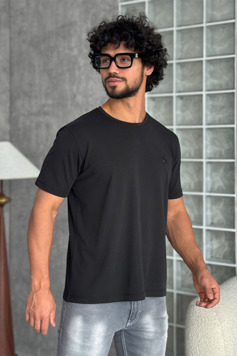 Zilli Мужская чёрная футболка 