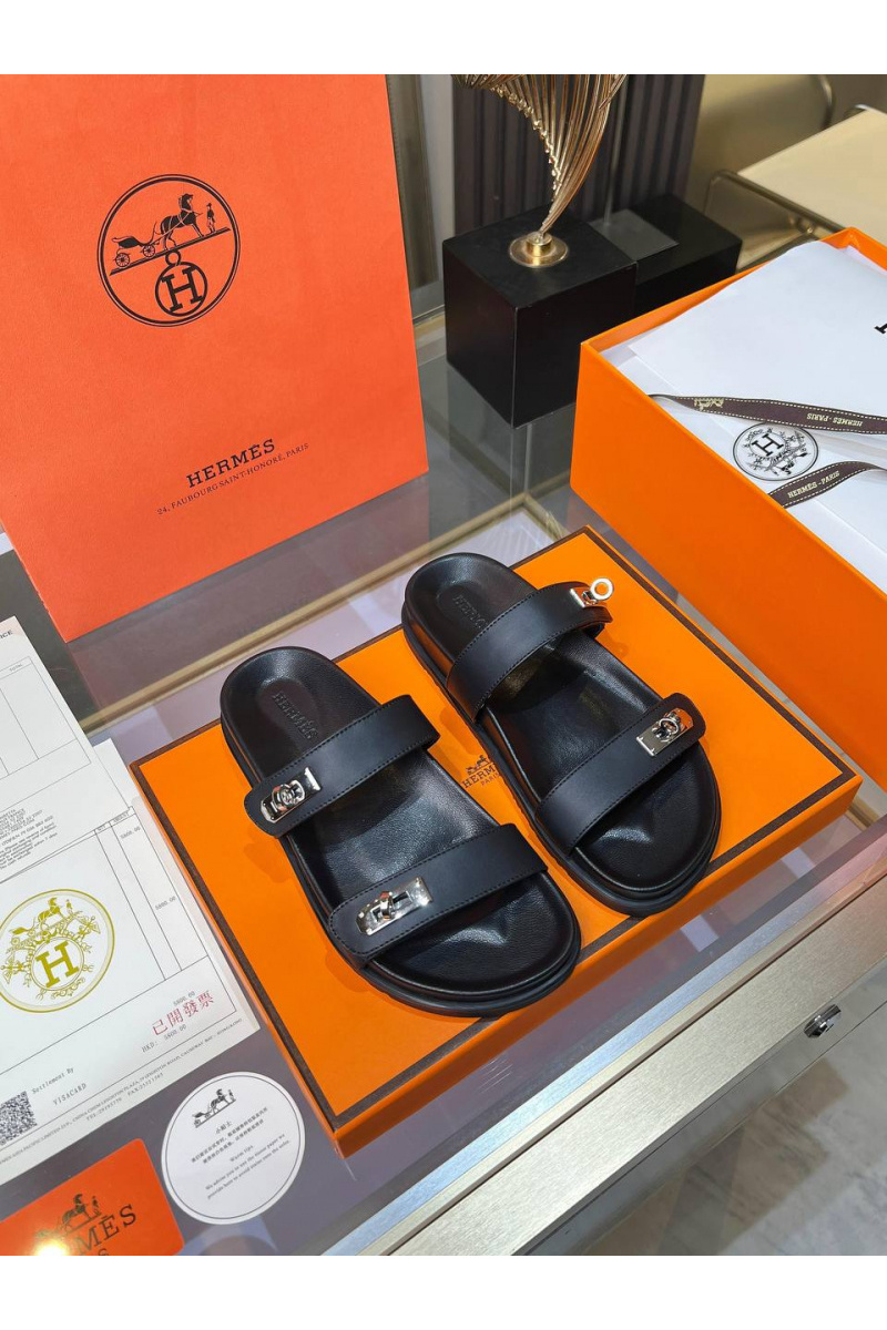 Hermes Женские шлёпанцы Chypre premium