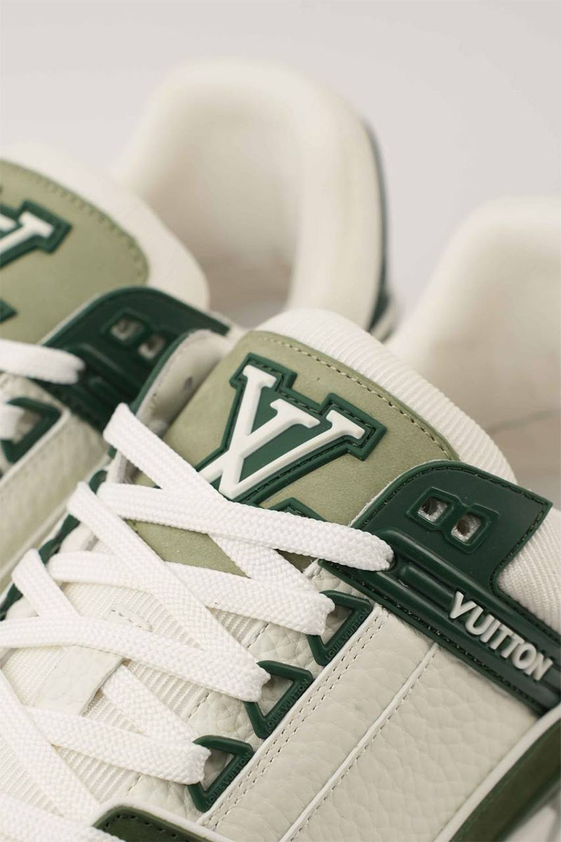 Lоuis Vuittоn Кожаные кроссовки Trainer - White / Green