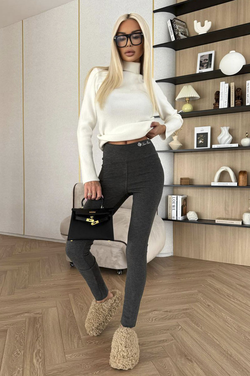 Loro Piana Женские утеплённые леггинсы Premium