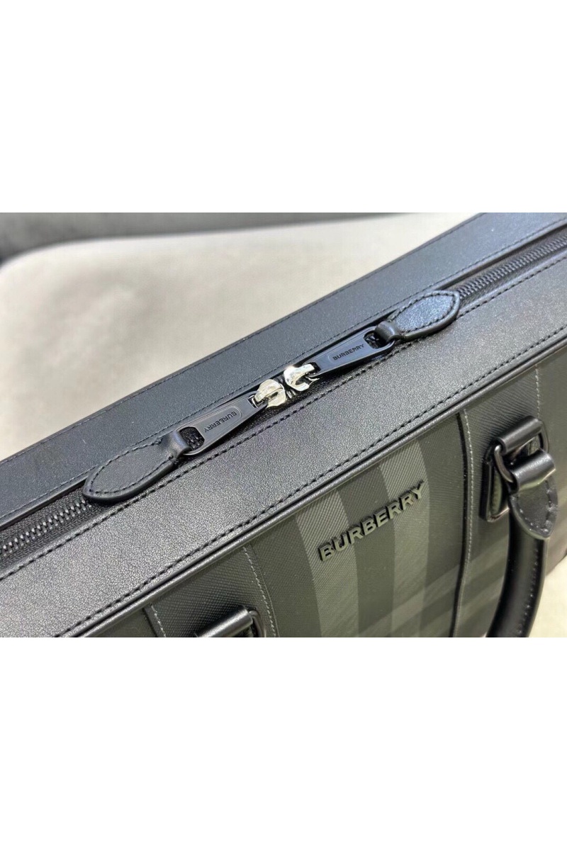 Burberry Кожаный портфель Premium 38x28x9 см