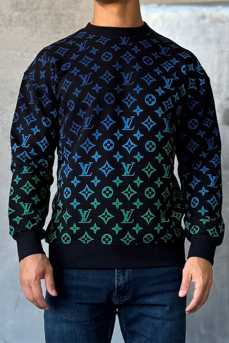 Lоuis Vuittоn Мужской свитшот Gradient Monogram