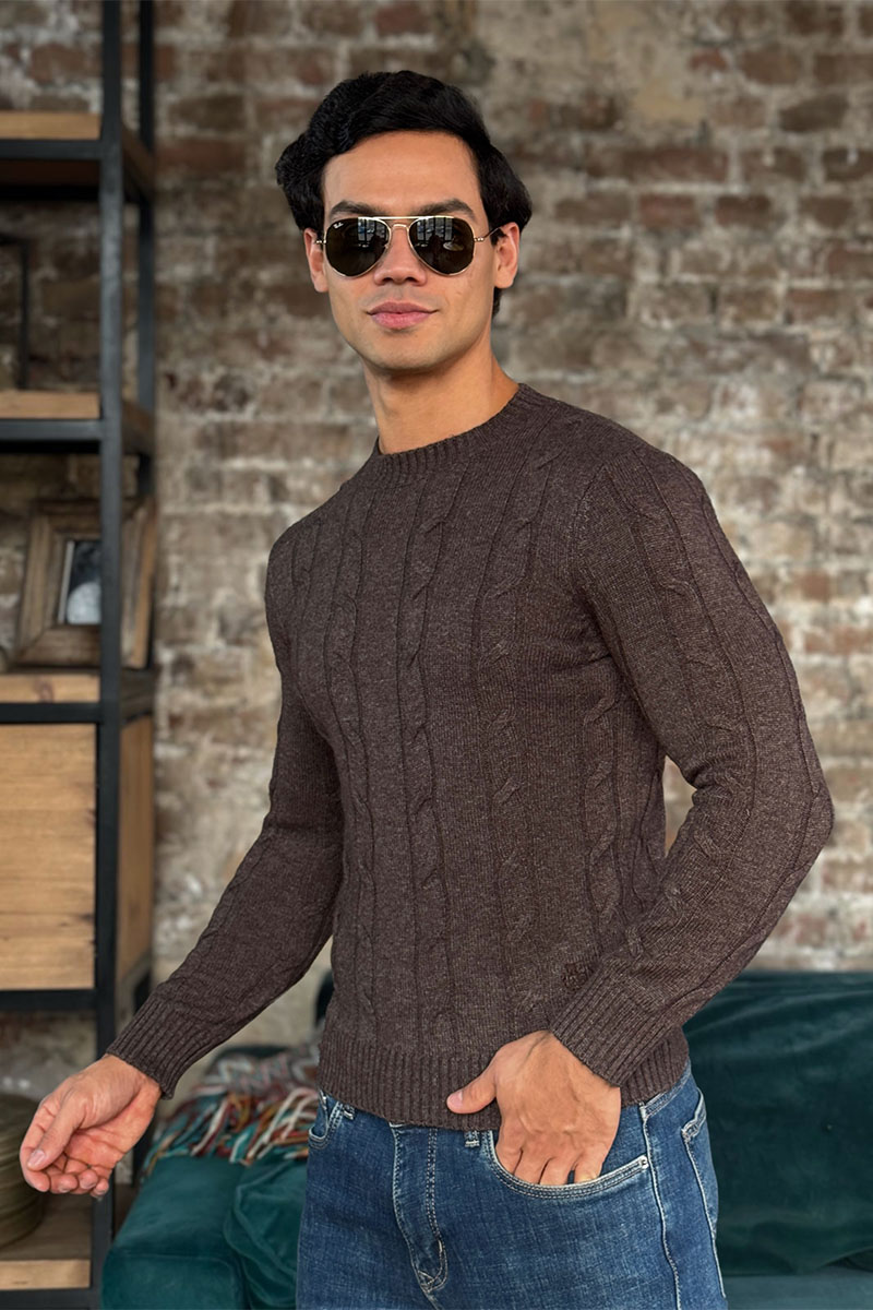 Loro Piana Мужской свитер premium - Brown