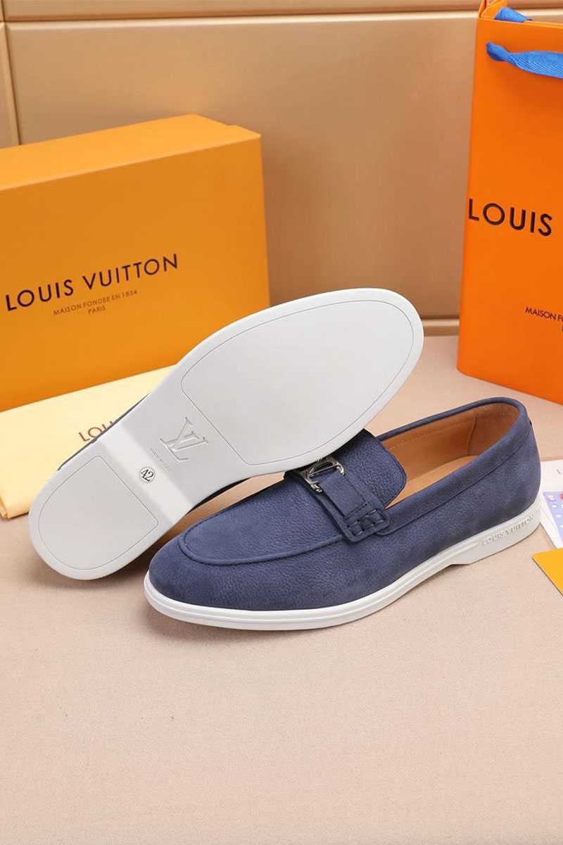 Lоuis Vuittоn Мужские кожаные лоферы Estate