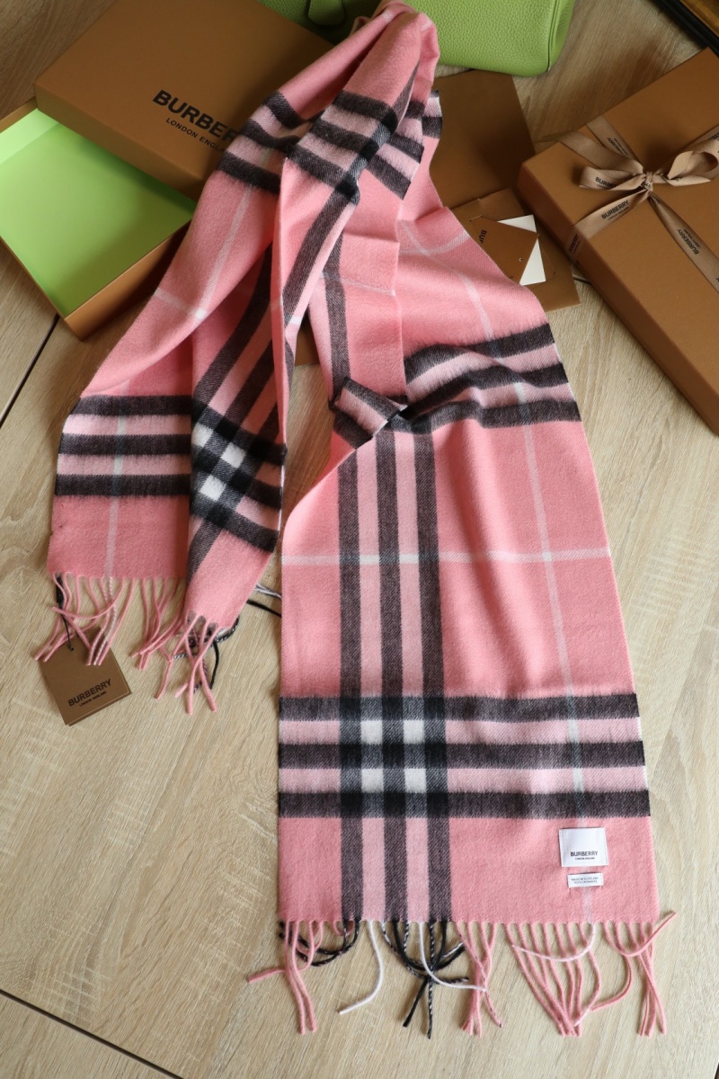 Burberry Шарф Check premium 168x30 см - Pink