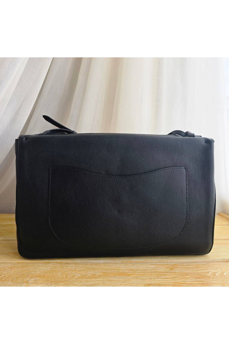 Chаnеl Кожаная сумка Maxi Flap 38x23 см