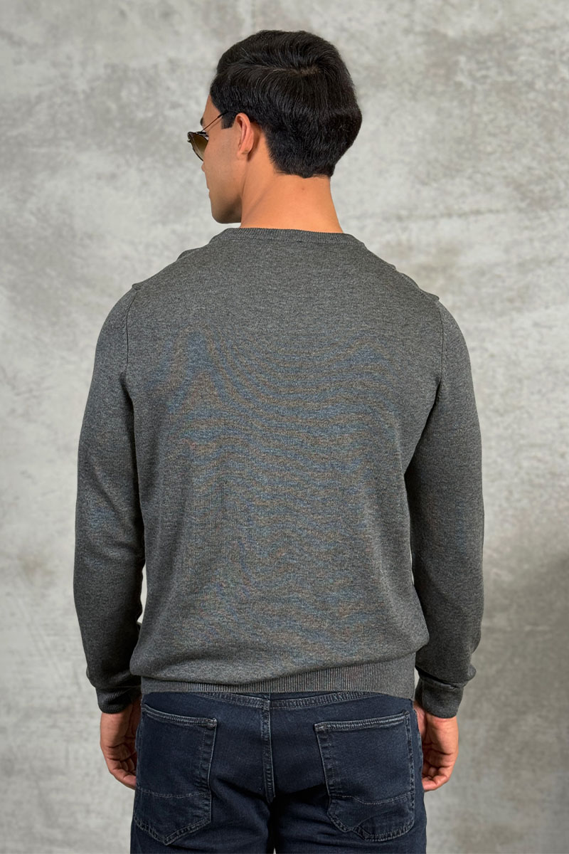 Loro Piana Мужской серый джемпер 