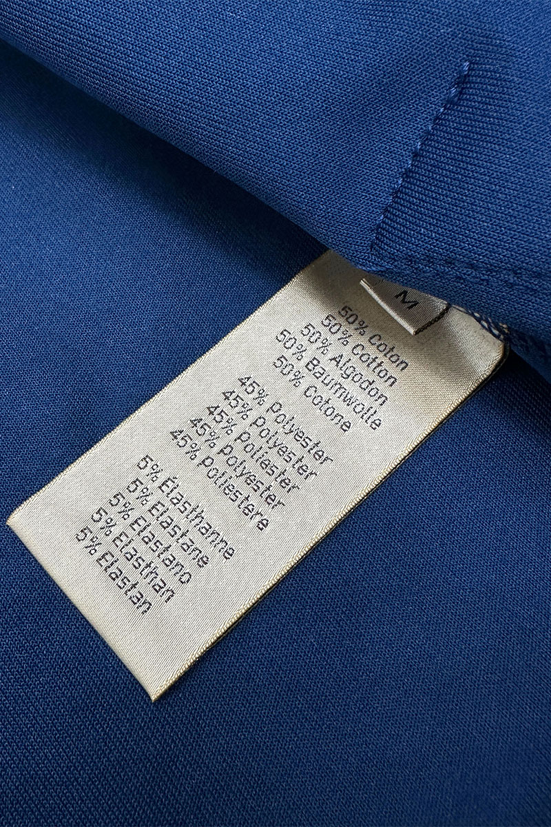 Hermes Мужской спортивный костюм цвета индиго