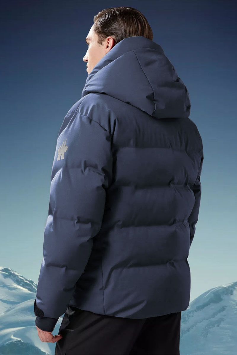 Moncler Мужской пуховик Grenoble Fellberg - Navy