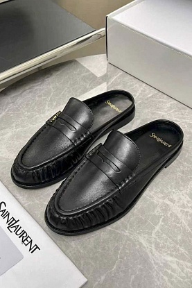 Женские кожаные мюли premium