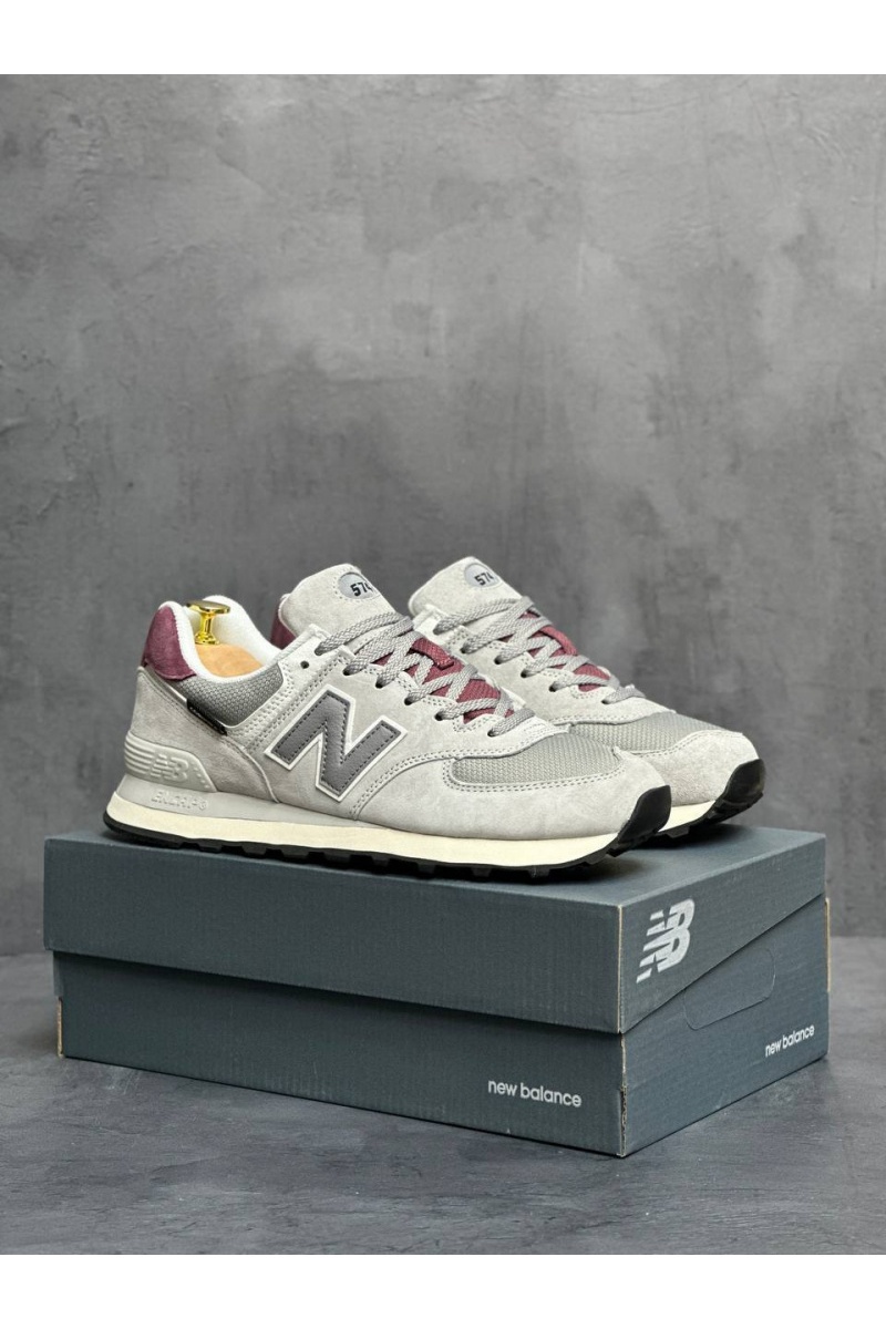 Sneakers Кроссовки 574 "Arctic Grey Maroon"