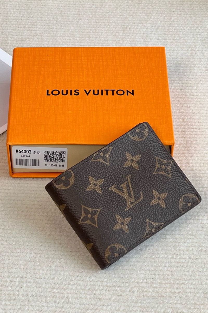 Lоuis Vuittоn Кожаный кошелёк Marco Premium 11x8.5x1 см