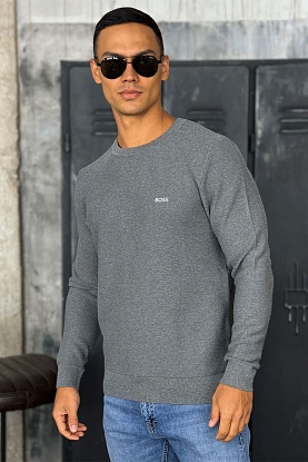 Мужская кофта серого цвета 