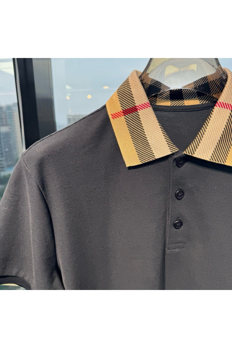 Burberry Мужское поло Premium - Black