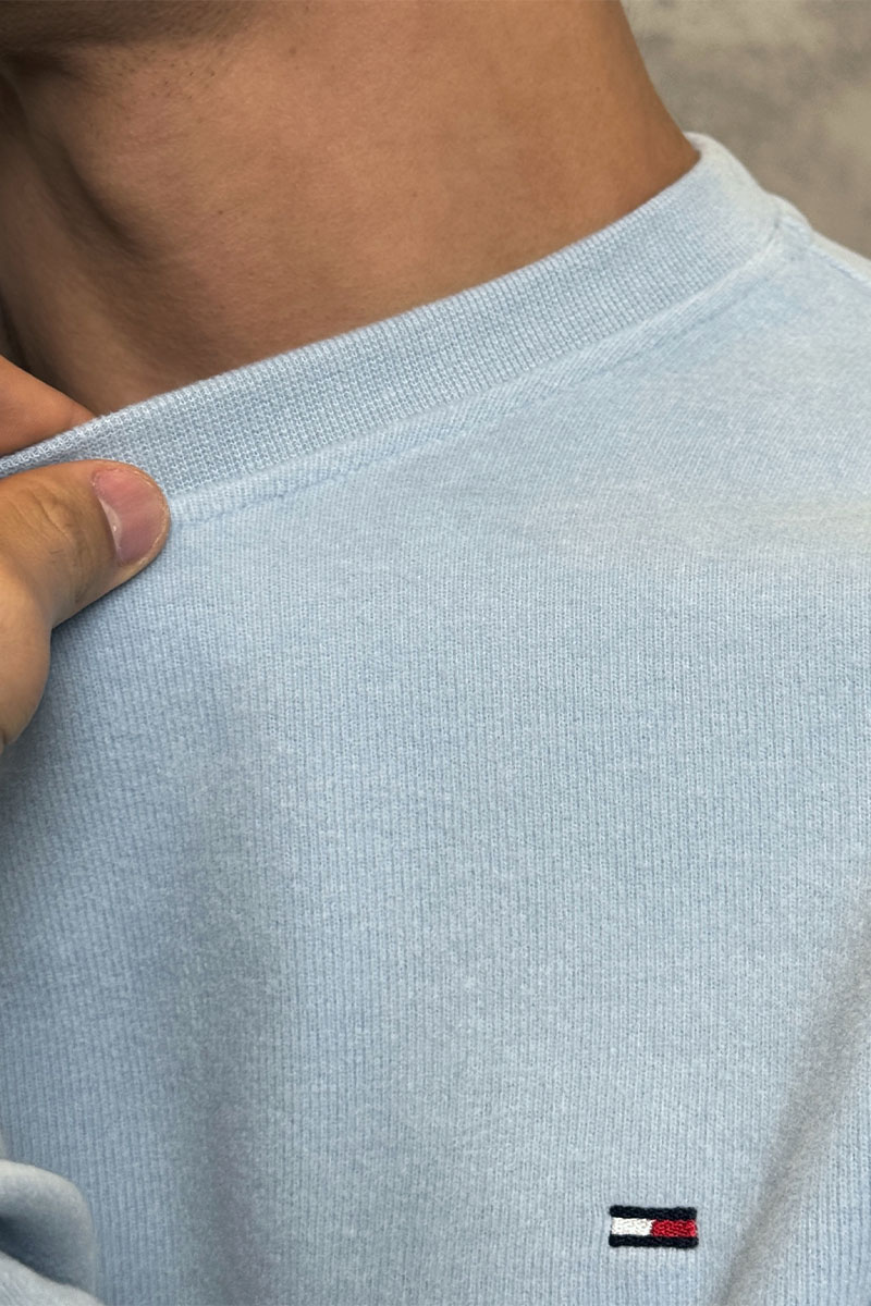 Tommy Hilfiger Мужской свитшот голубого цвета 