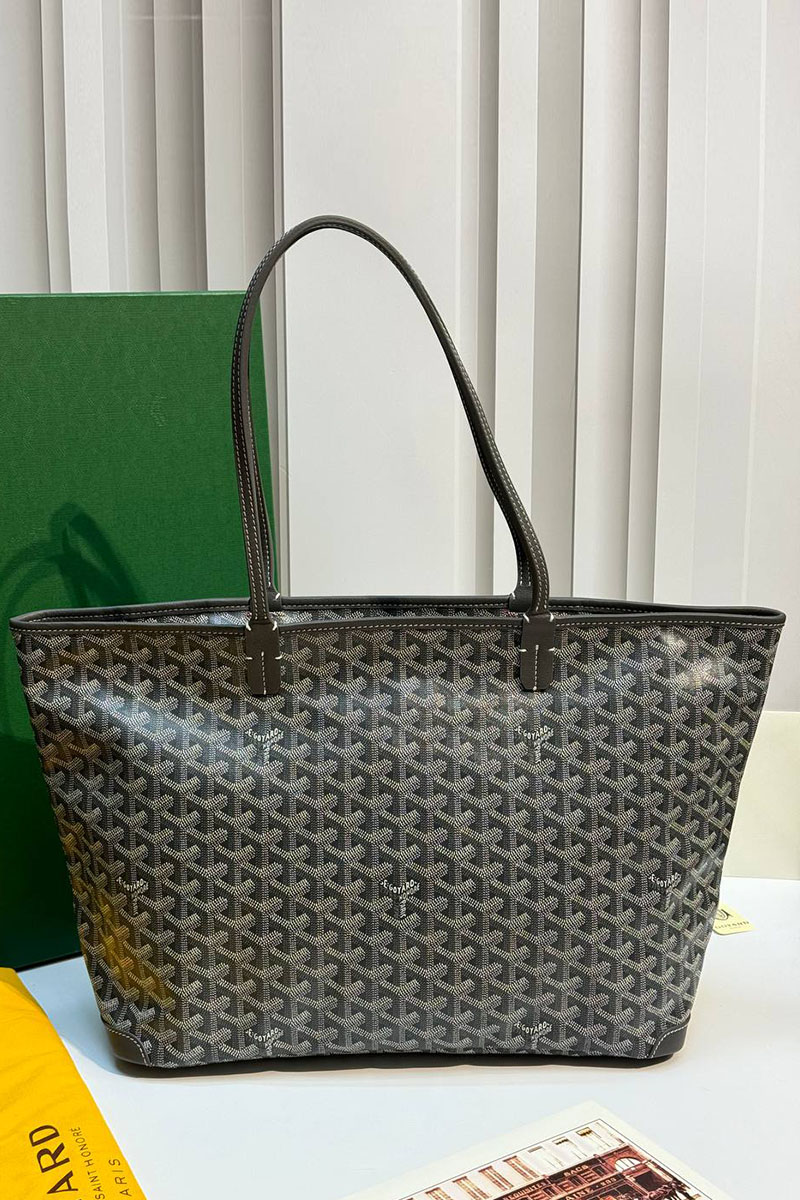 Designer Clothing Кожаная сумка Goyard Artois premium 31x24x15 см
