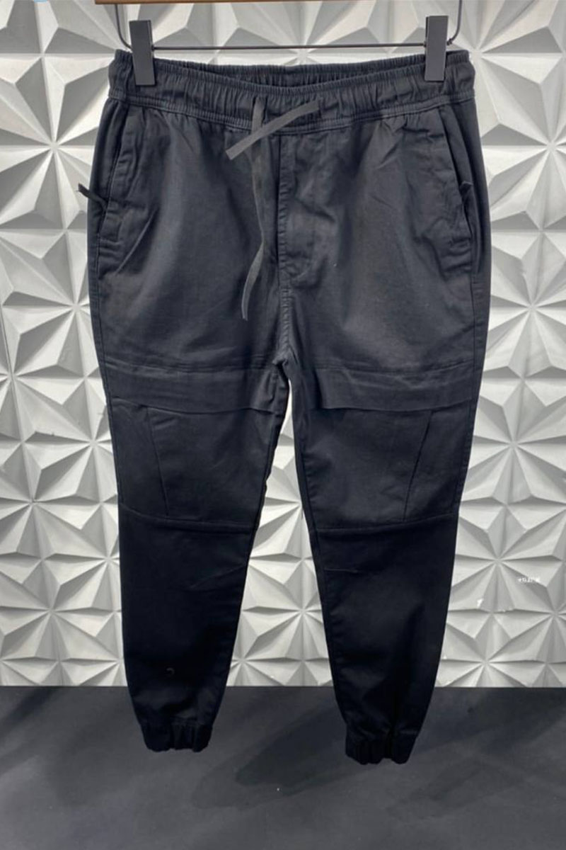 Stone Island Мужские джоггеры чёрного цвета compass badge