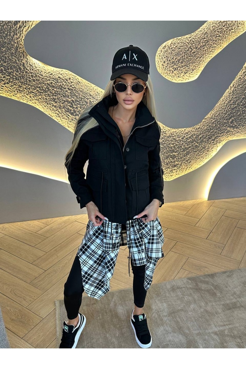 Loewe Женская чёрная куртка 