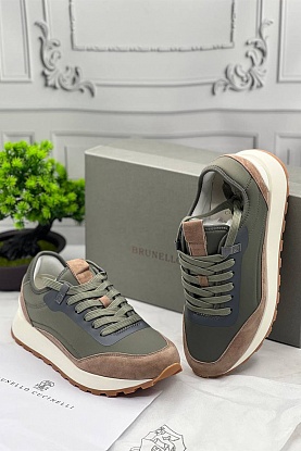 Мужские комбинированные кроссовки 