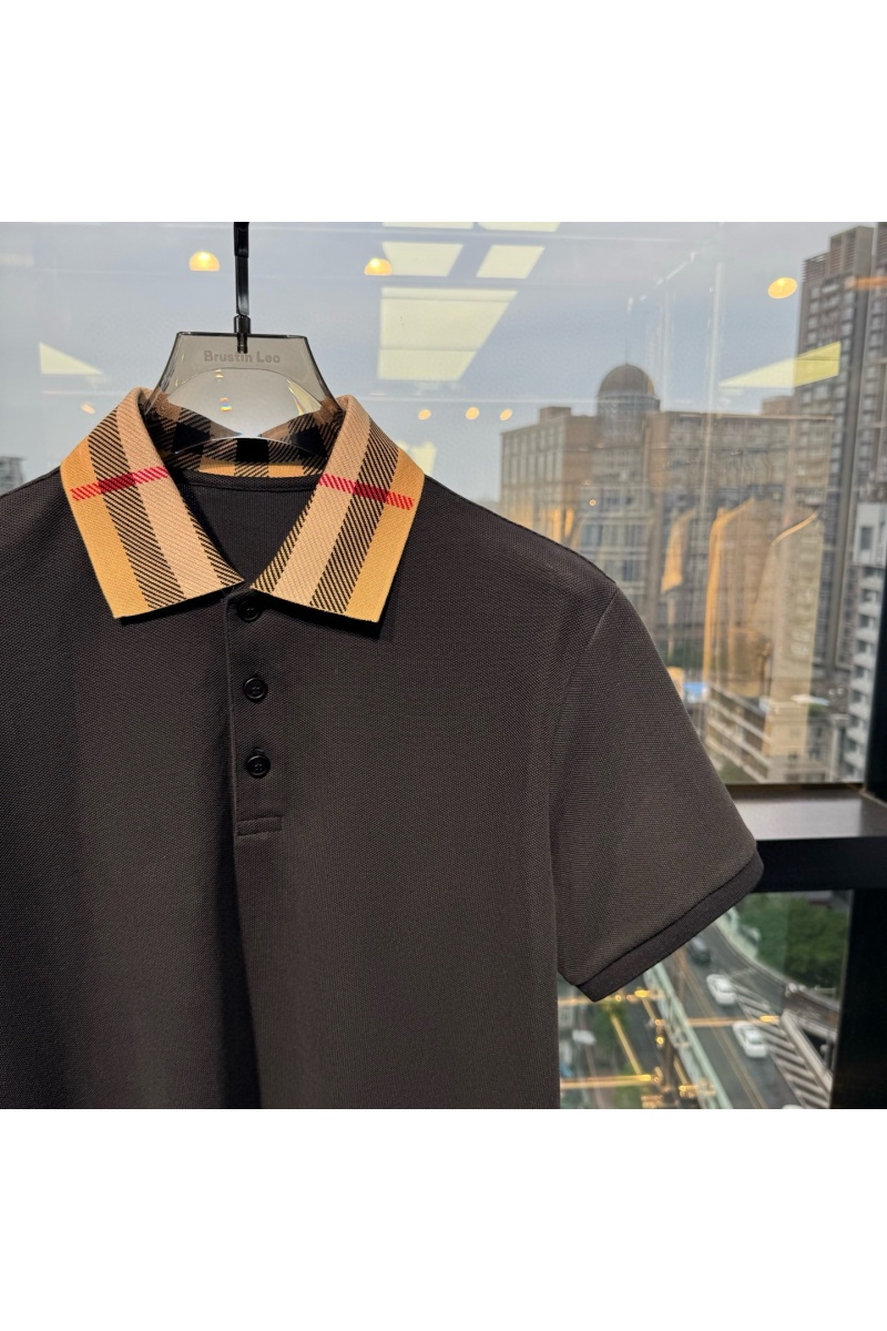 Burberry Мужское поло Premium - Black